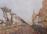 Alfred Sisley, Chemin de la Machine Louveciennes,